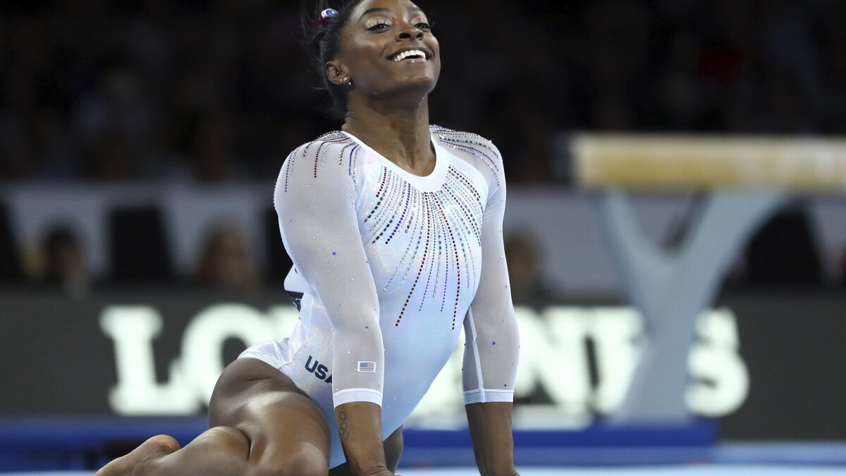 Simone Biles Wins Her Fifth All Around World Championship