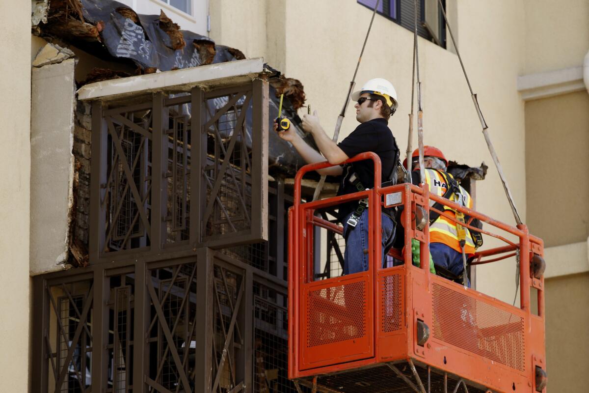 Engineers assess the damage and look for answers after a balcony collapse at an apartment in Berkeley killed six students and injured seven more just a few blocks from UC Berkeley.