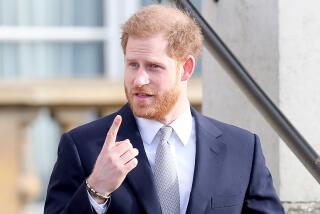 Prince Harry hosts the draws for the Rugby League World Cup 2021 in London on Jan. 16, 2020.