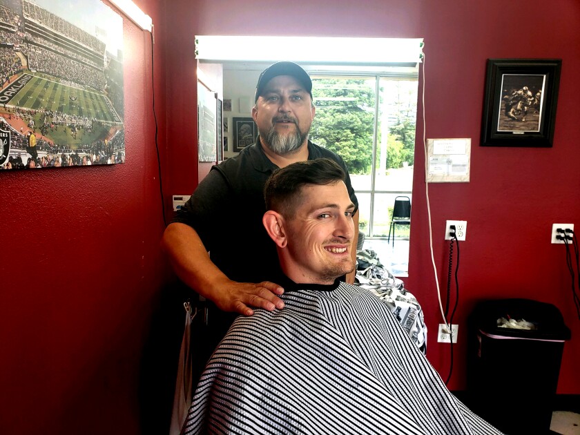 He Drove More Than 600 Miles For A Haircut He S Not Alone Los Angeles Times