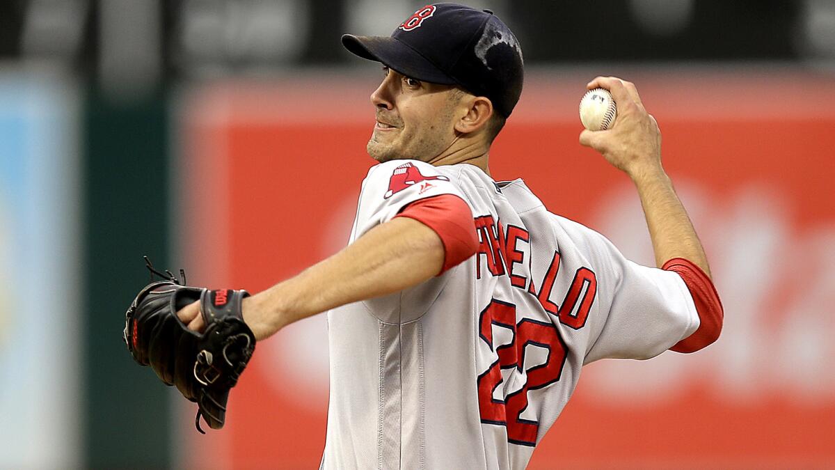 Rick Porcello led the majors with 22 victories this season.