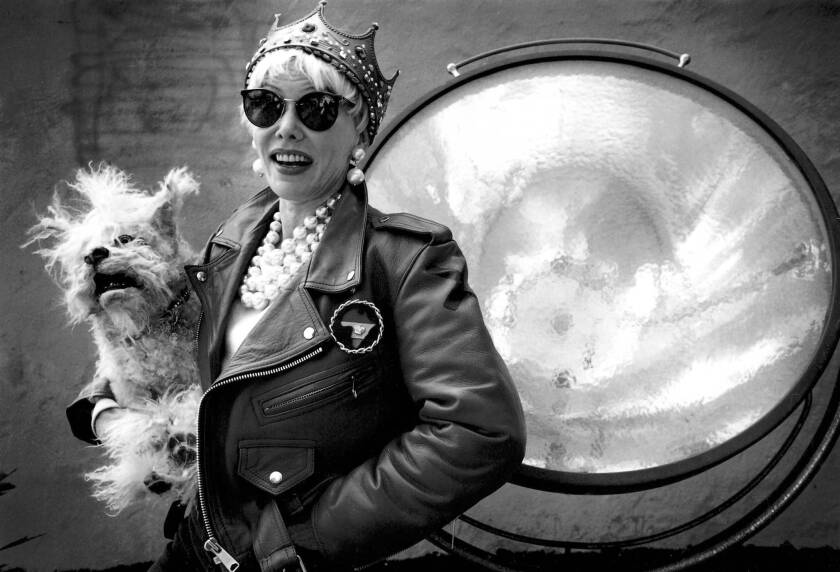 Susan Tyrrell, photographed in 1991, "always played these sort of battered, sensual, sexy, vulnerable women; sort of a beat-up Marilyn Monroe,” her "Fat City" co-star Stacy Keach said.