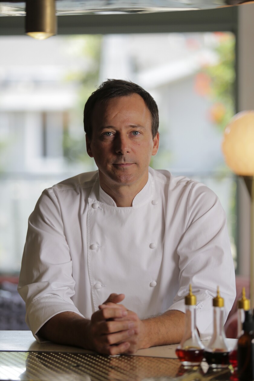 Eric Bost is the new executive chef at Jeune et Jolie restaurant in Carlsbad