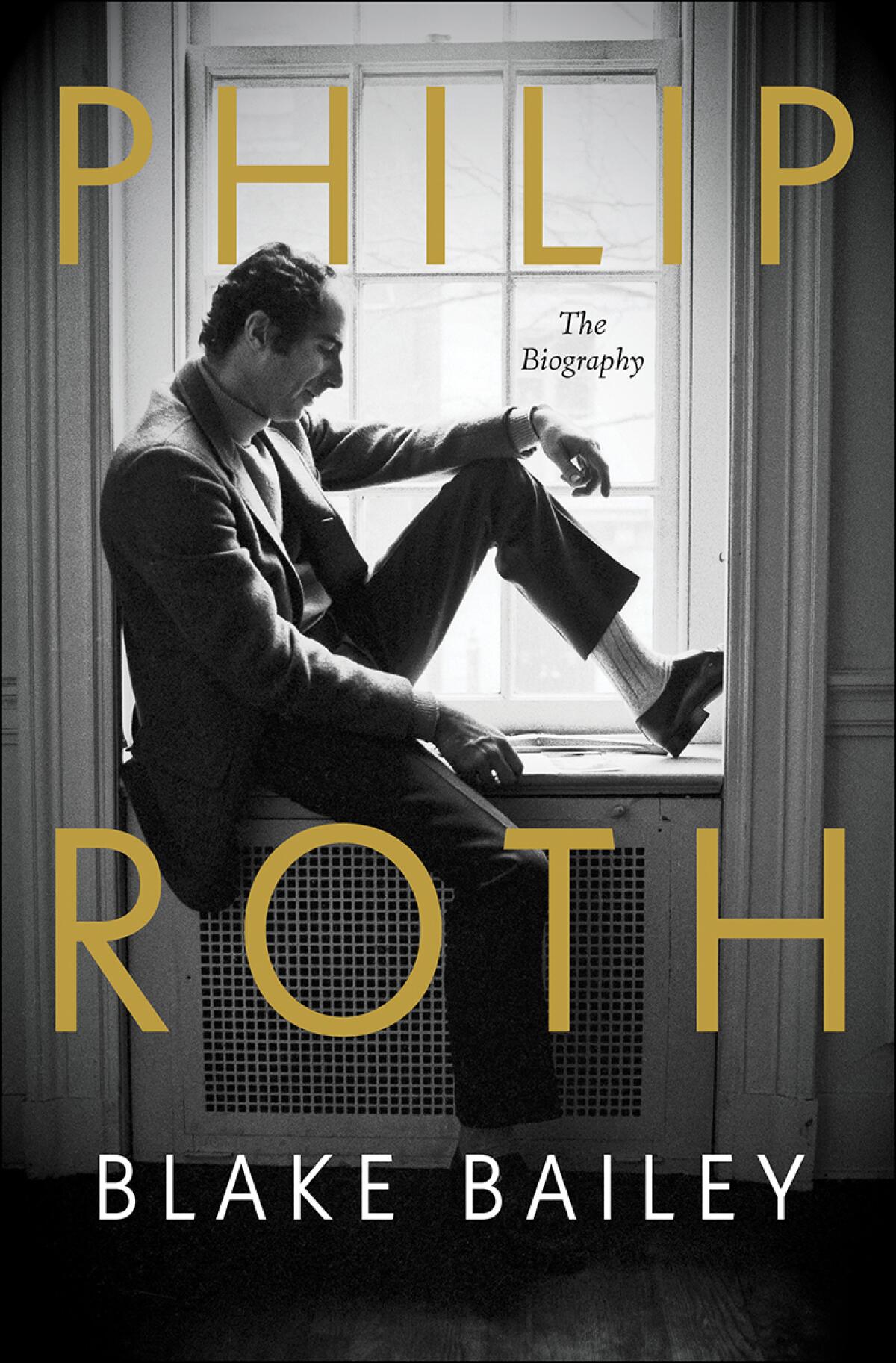 The book jacket cover of Blake Bailey's "Philip Roth: The Biography"
