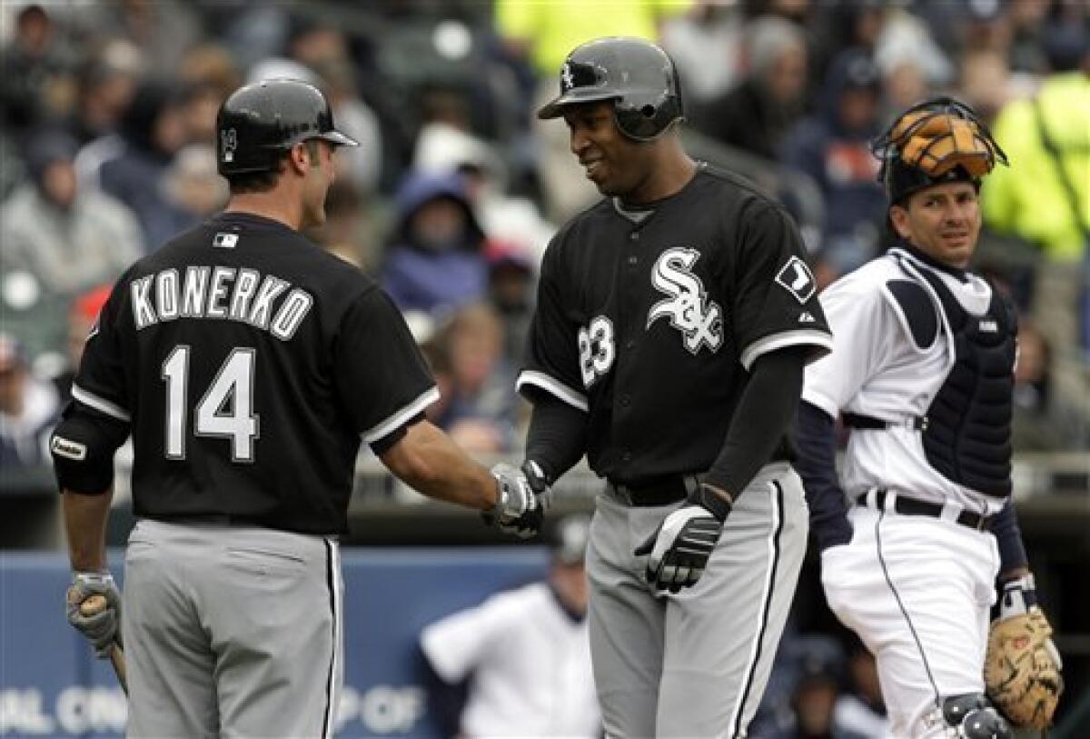 Konerko hits pair of two-run homers for White Sox - The San Diego