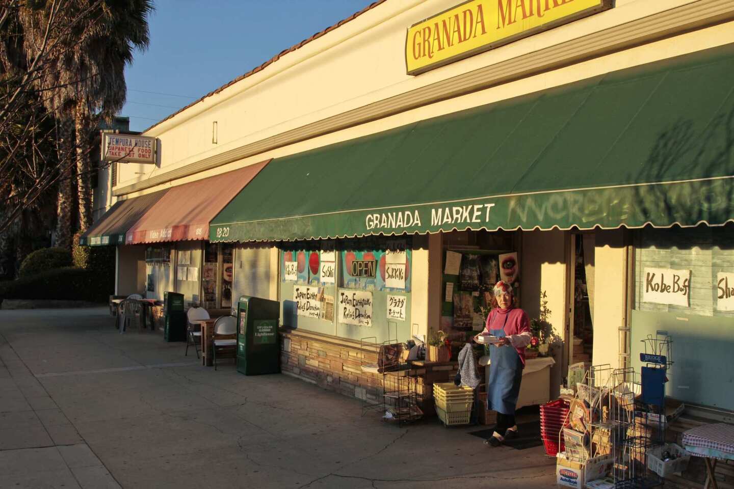 An older establishment, Granada Market on Sawtelle Boulevard.