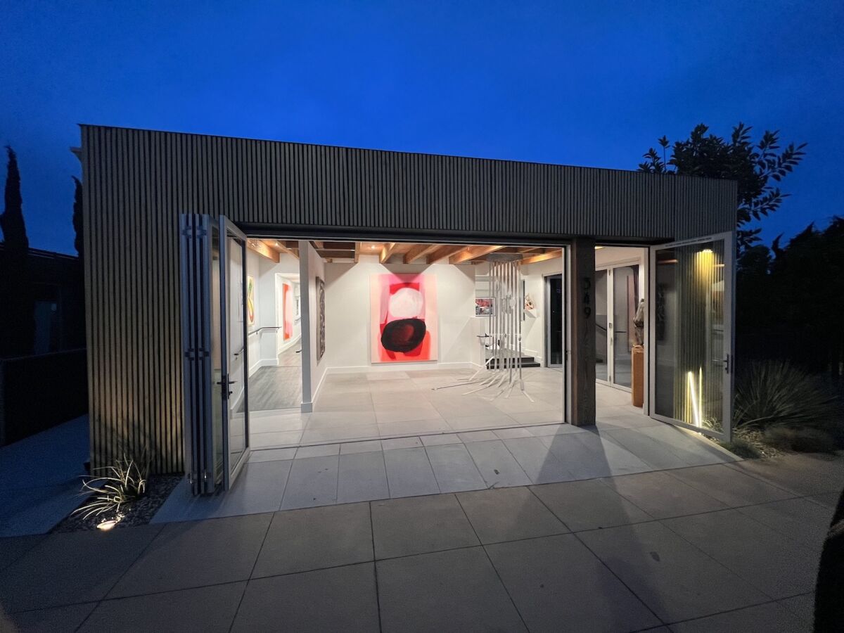The new Oolong Gallery in Solana Beach.