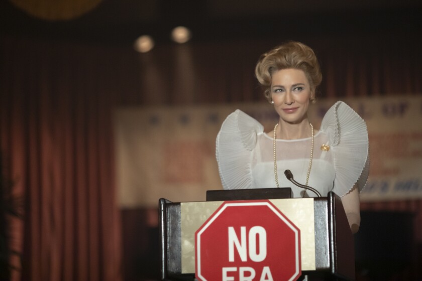 Cate Blanchett as Phyllis Schlafly in "Mrs. America"