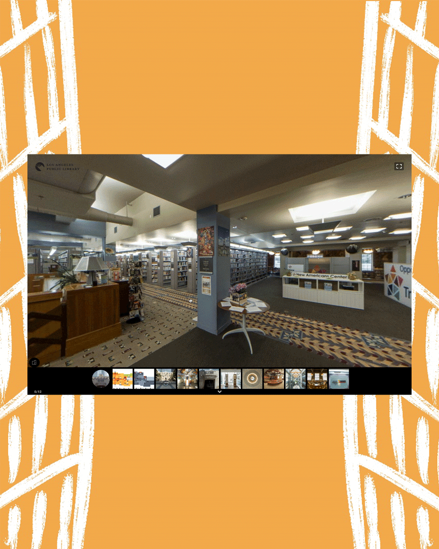 Take a virtual stroll through the Richard Riordan Central Library in downtown L.A.