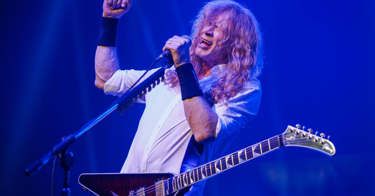 Megadeth takes the metal plunge in uncertain times