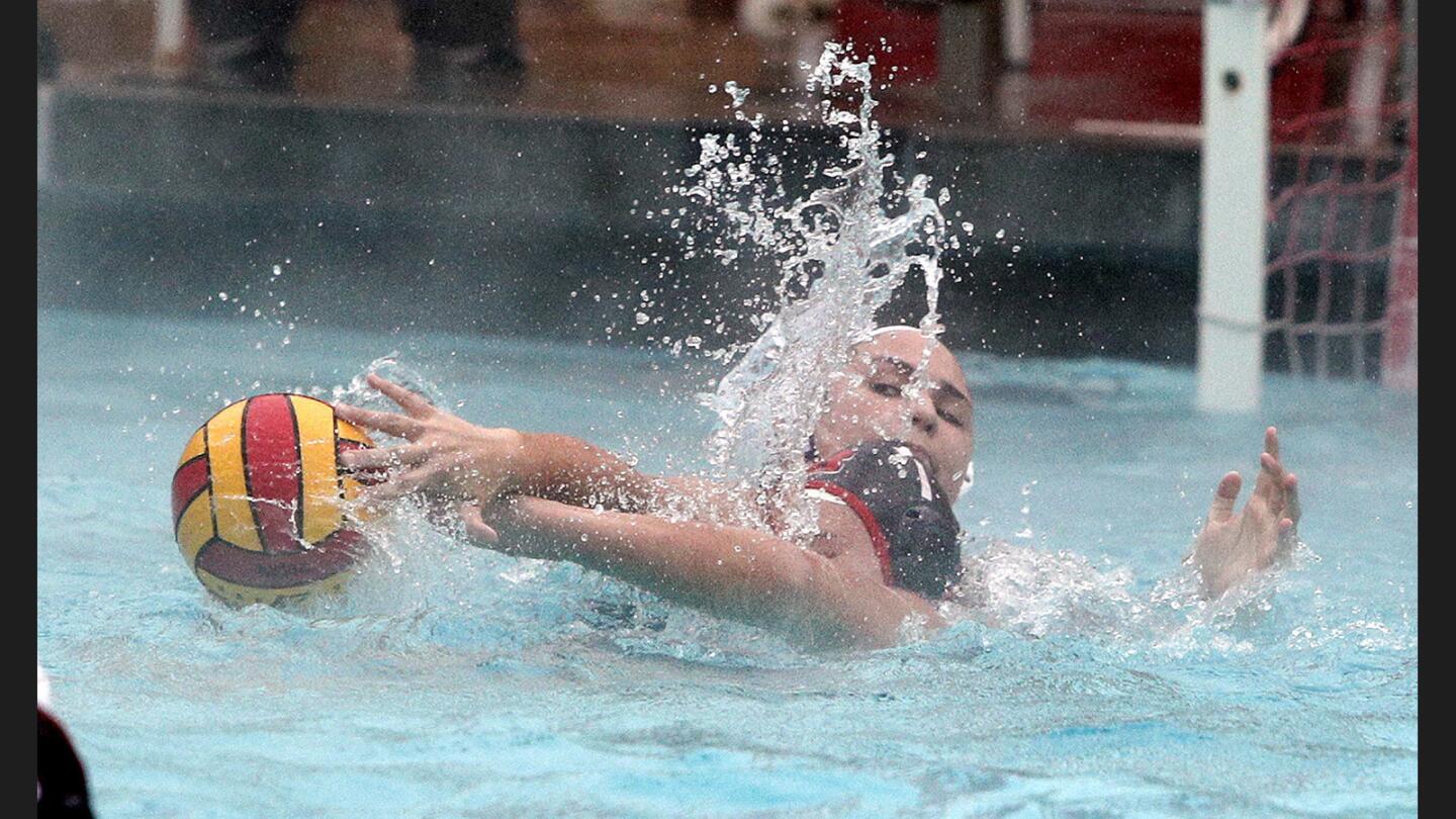 Photo Gallery: Crescenta Valley vs. Burroughs Pacific League girls' water polo