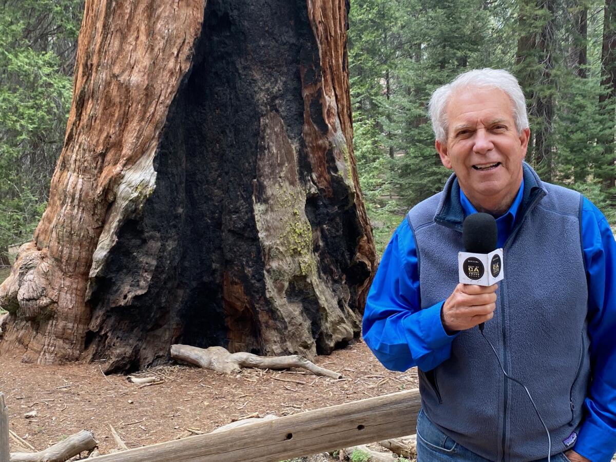 Pat Pattison promoted Kings Canyon National Park for an episode of "Best of California."