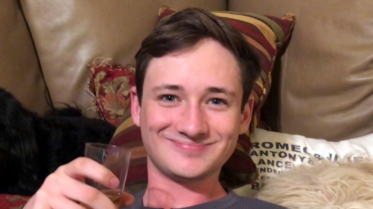 Blaze Bernstein was visiting his parents in Lake Forest during winter break from the University of Pennsylvania at the time he was killed. His body was found Jan. 9 at Borrego Park in Foothill Ranch.