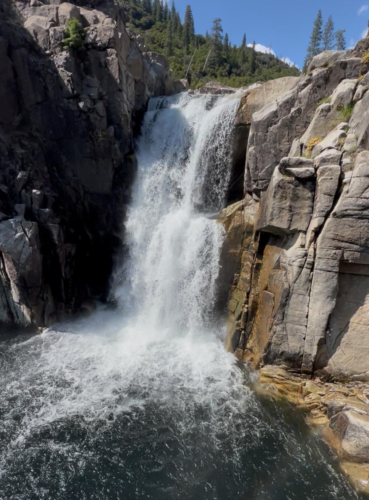 Juan Heredia, a diver, discovered a trio of drowned divers Saturday morning at Rattlesnake Falls.