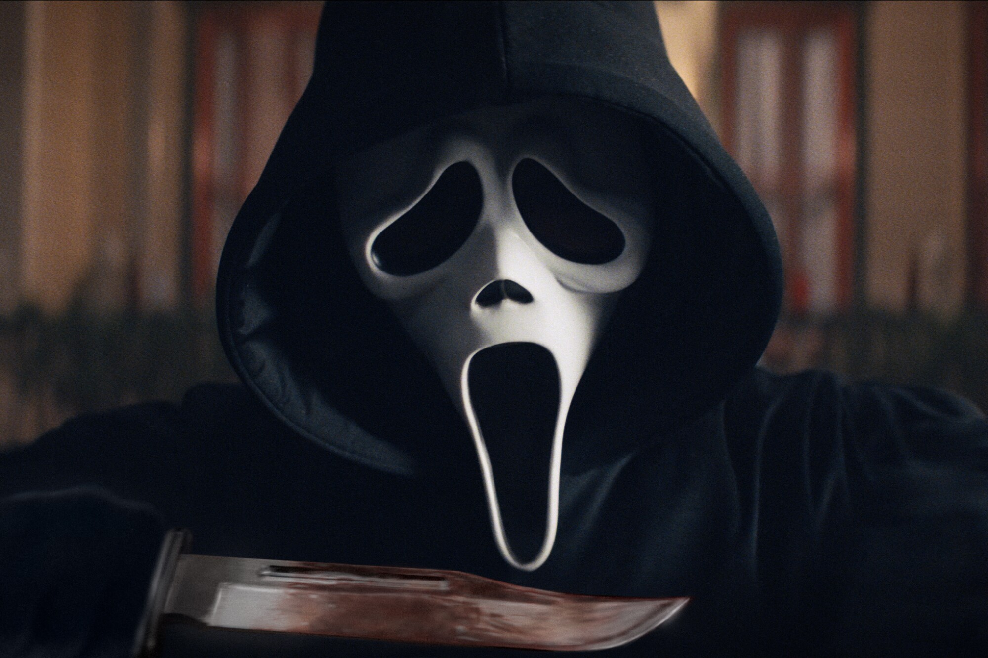 Ghostface en Paramount Pictures y Spyglass Media Group's "Scream".
