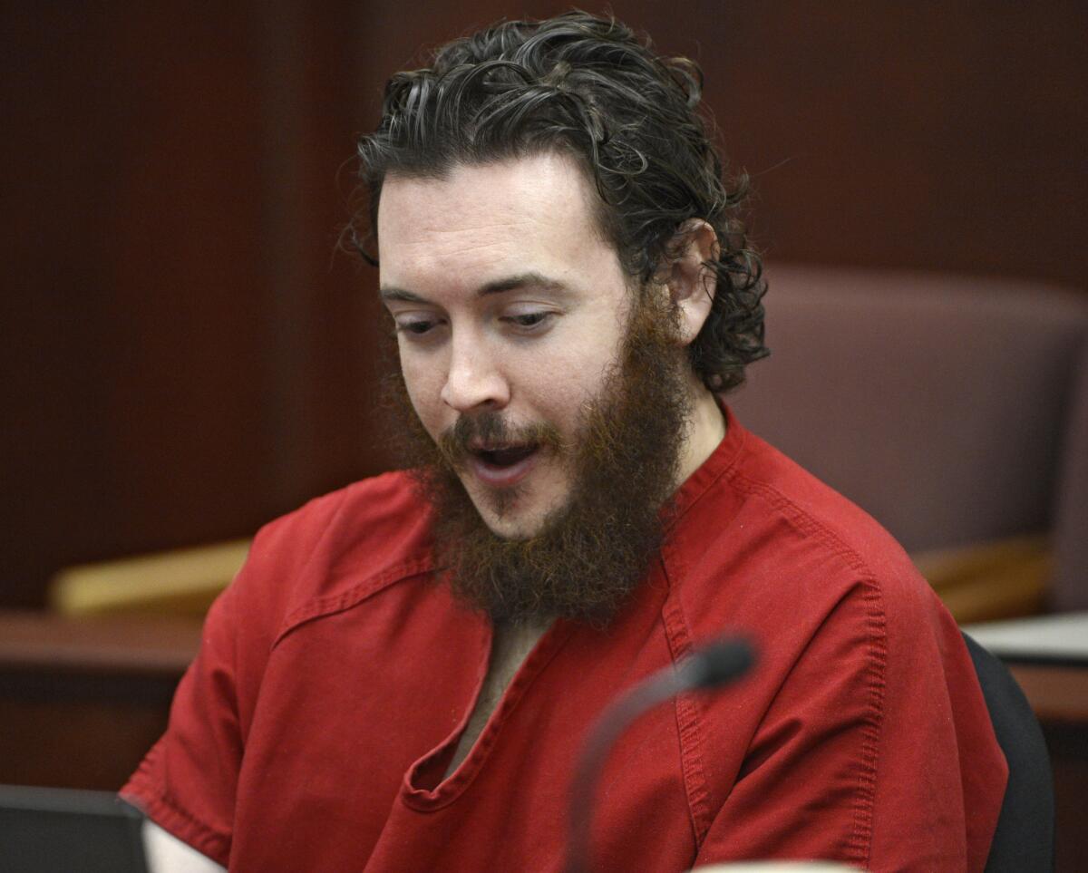 Days before the Colorado theater shooting, James Holmes sent a notebook and burned paper money to Lynne Fenton, a psychiatrist who had been treating him.
