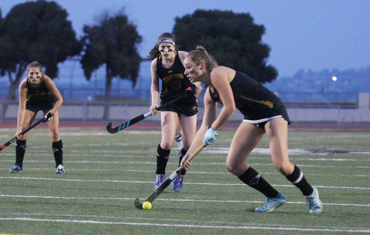 Senior Philine Klas was a stalwart on the Torrey Pines back line.