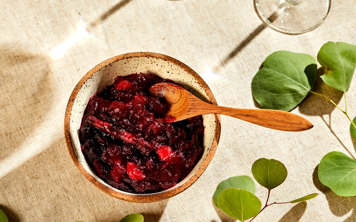 Thanksgiving Condiments Citrus Cranberry Sauce Recipe - Los Angeles Times