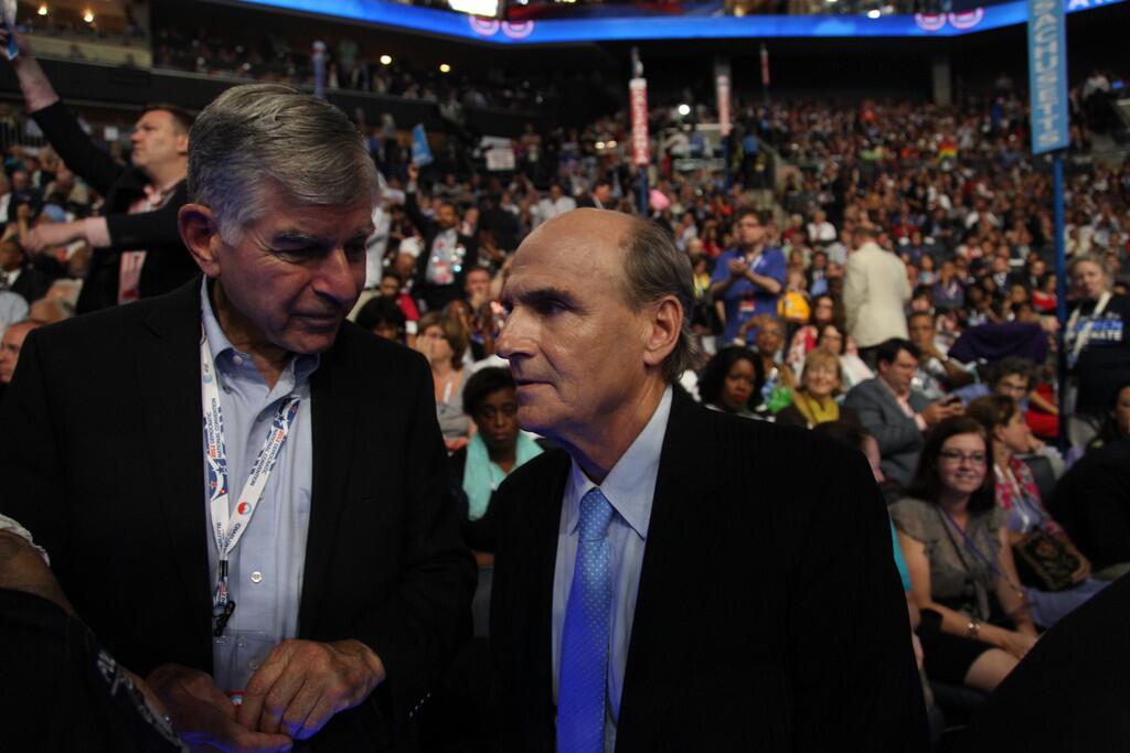 Michael Dukakis and James Taylor