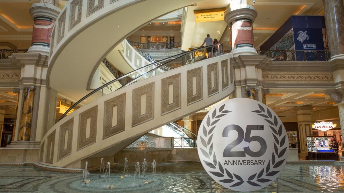 The Forum Shops celebrates 30 years on the Las Vegas Strip - Las