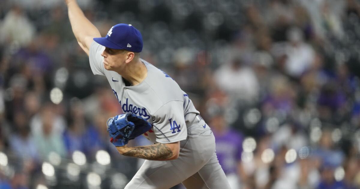 Bobby Miller strong on mound as Dodgers split doubleheader against Rockies