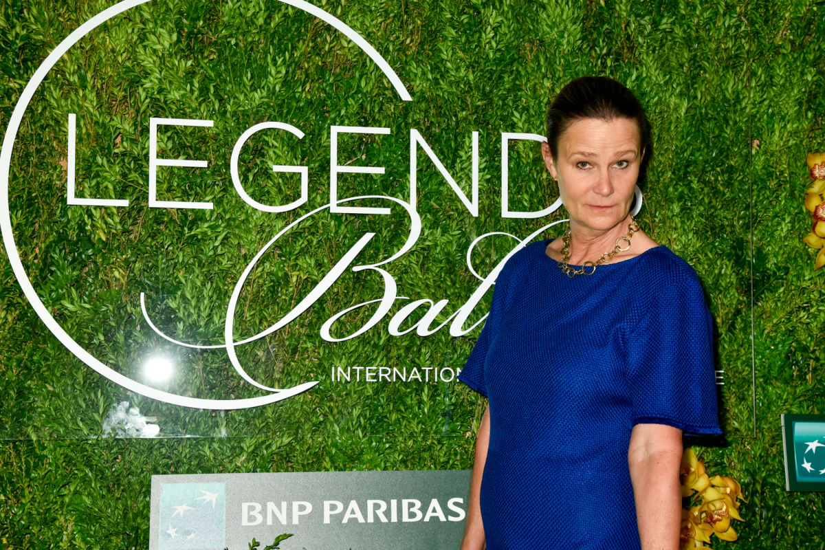 Pam Shriver attends the International Tennis Hall of Fame Legends Ball on Sept. 7, 2019, in New York.