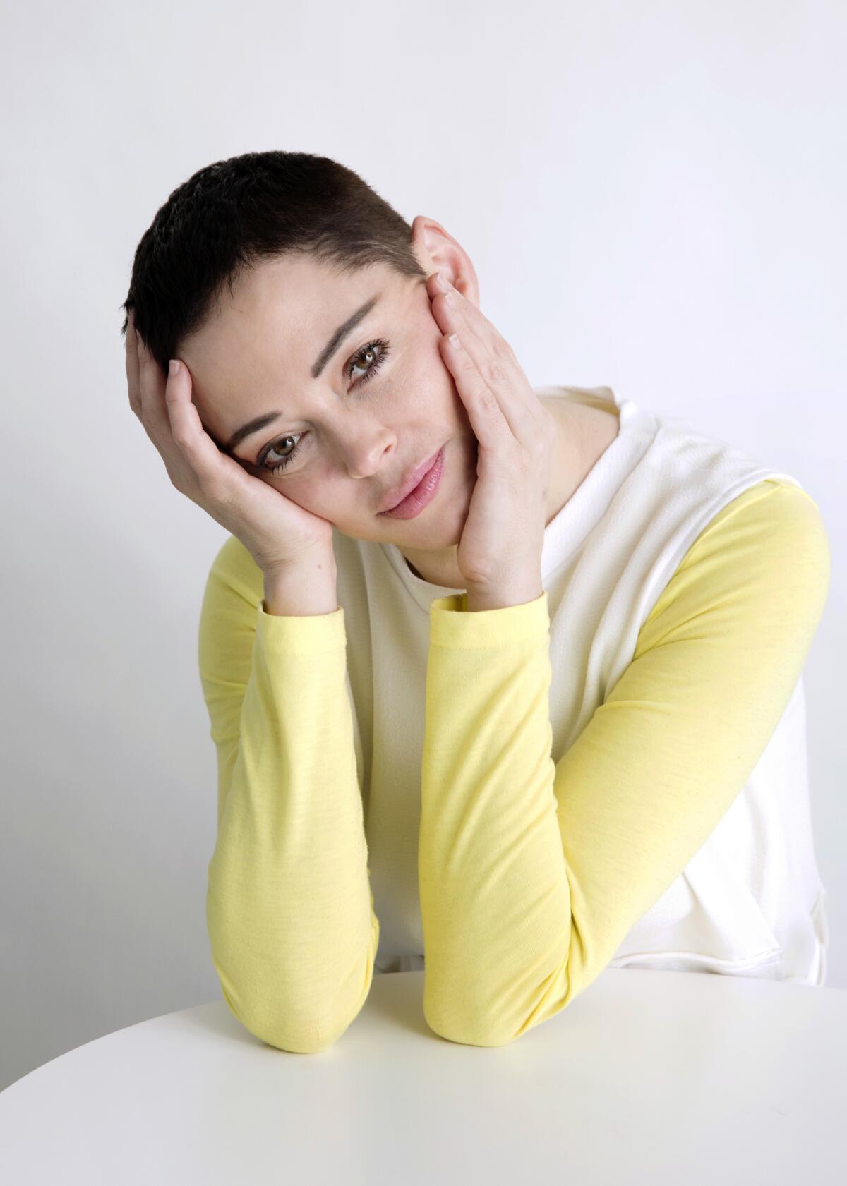 Actress Rose McGowan