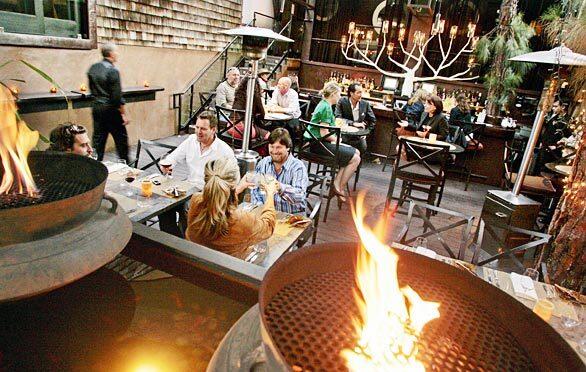 The Wilshire patio, a glamorous two-tiered space by Thomas Schoos complete with its own bar ablaze with candles, is as inviting as ever, but the scene has quieted down considerably, especially on weeknights. Of restaurants in the L.A. area, only Michaels in Santa Monica and Les Deux in Hollywood can boast such a magical outdoor space.