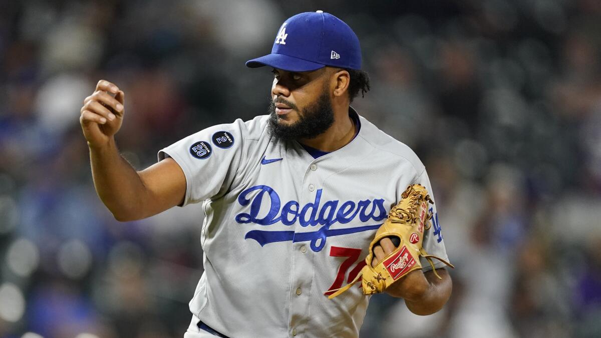 LA Dodgers Foundation Auction: Kenley Jansen Team-Issued St