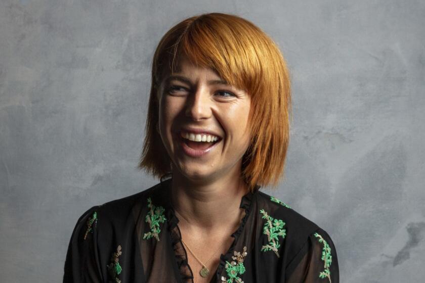 TORONTO, ONT., CA -- SEPTEMBER 09, 2018-- Actress Jessie Buckley, from the film "Wild Rose," photographed in the L.A. Times Photo and Video Studio at the 2018 Toronto International Film Festival, in Toronto, Ont., Canada on September 09, 2018 (Jay L. Clendenin / Los Angeles Times)