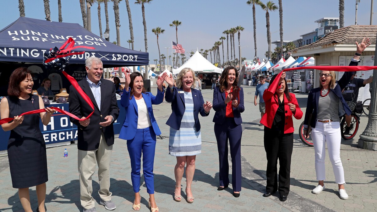 Fourth Of July Festival Kicks Off In Huntington Beach Los Angeles Times Huntington Beach Festival 2022