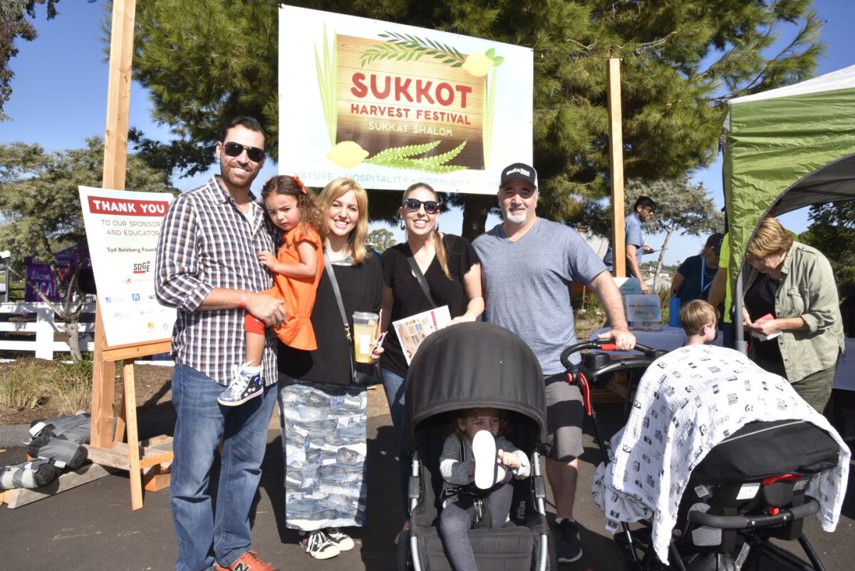 Guests at the 2019 Sukkot Harvest Festival.