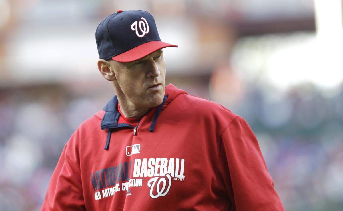 Washington Nationals Manager Matt Williams didn't let a car accident interfere with his radio interview Wednesday morning.