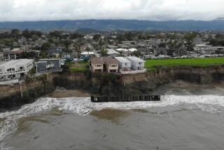 Atmospheric river causes erosion on Santa Barbara shoreline