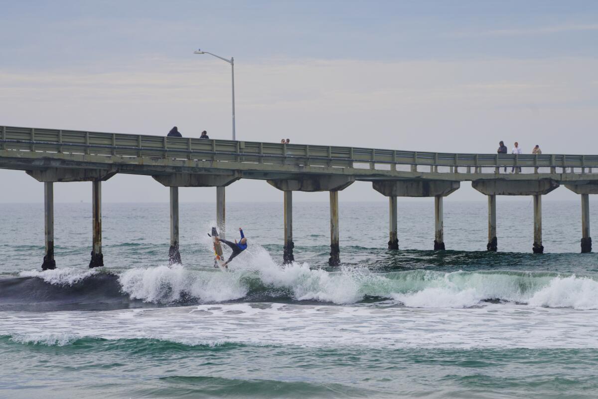 Resident Mike James wants to bring a “Luminosity Festival” to the Ocean Beach Pier next Fourth of July.