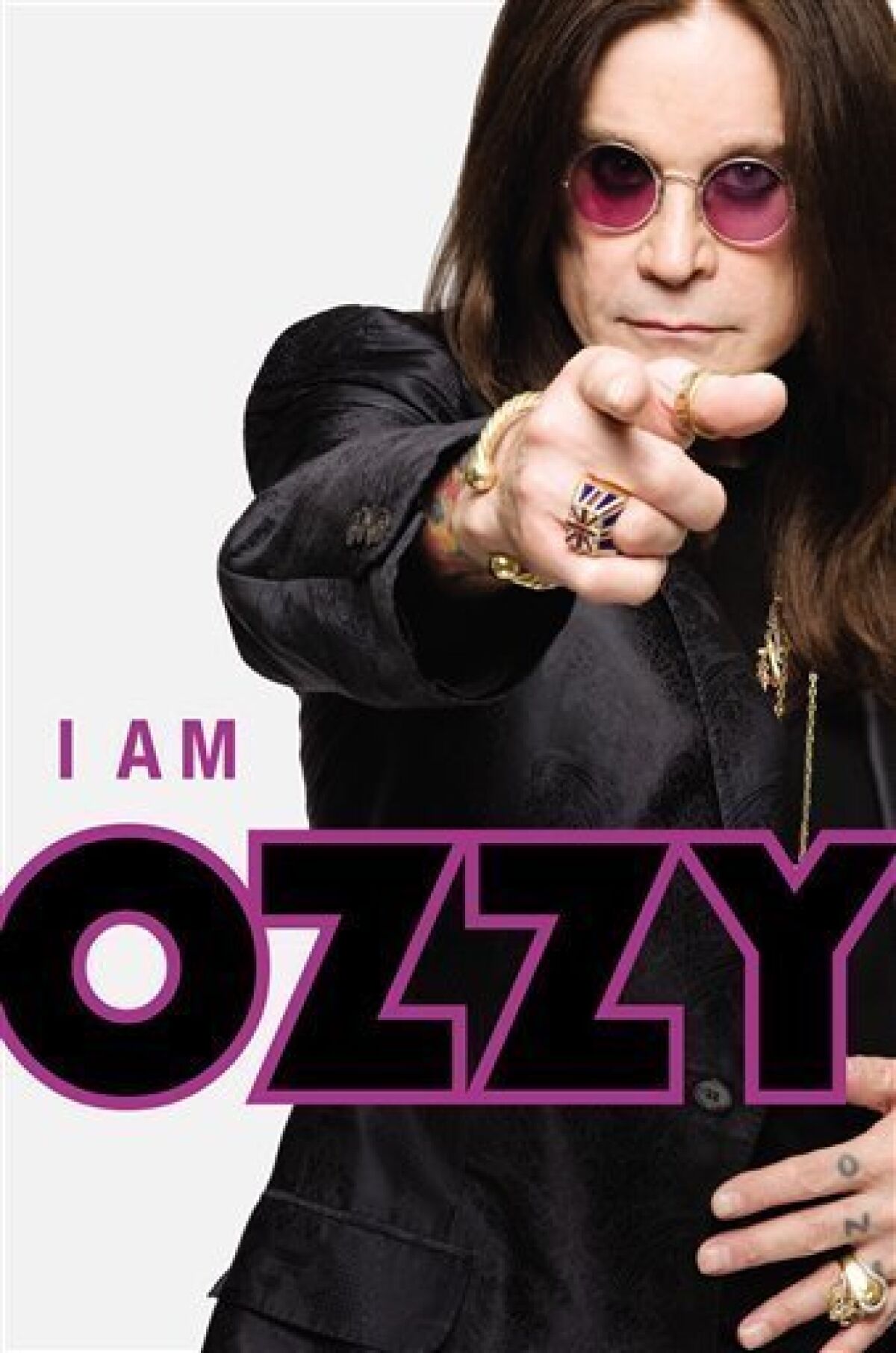 In this book cover image released by Grand Central Publishing, Ozzy osborne's "I am Ozzy," is shown. (AP Photo/Grand Central Publishing)