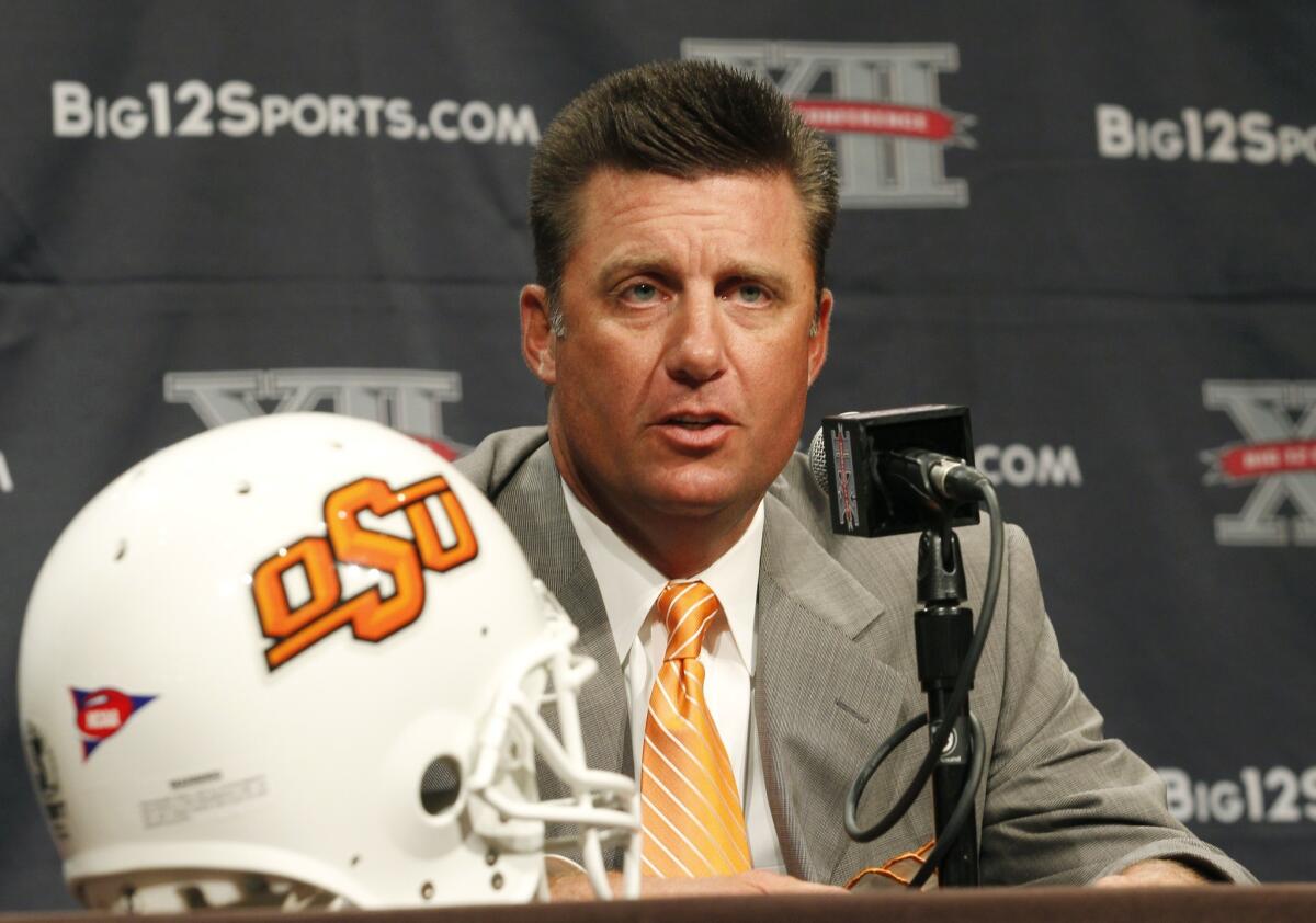 Oklahoma State Coach Mike Gundy's program will be investigated by the university for possible rules violations.