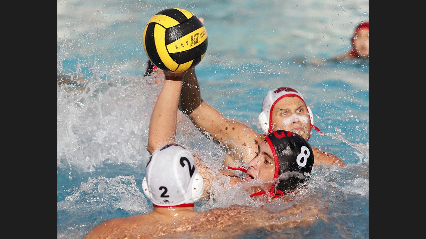 Photo Gallery: Glendale vs. Burroughs in Pacific League boys' water polo