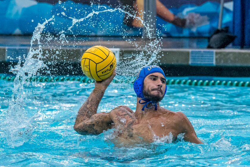 Nicolas Saveljic is a UCLA water polo player from Montenegro.