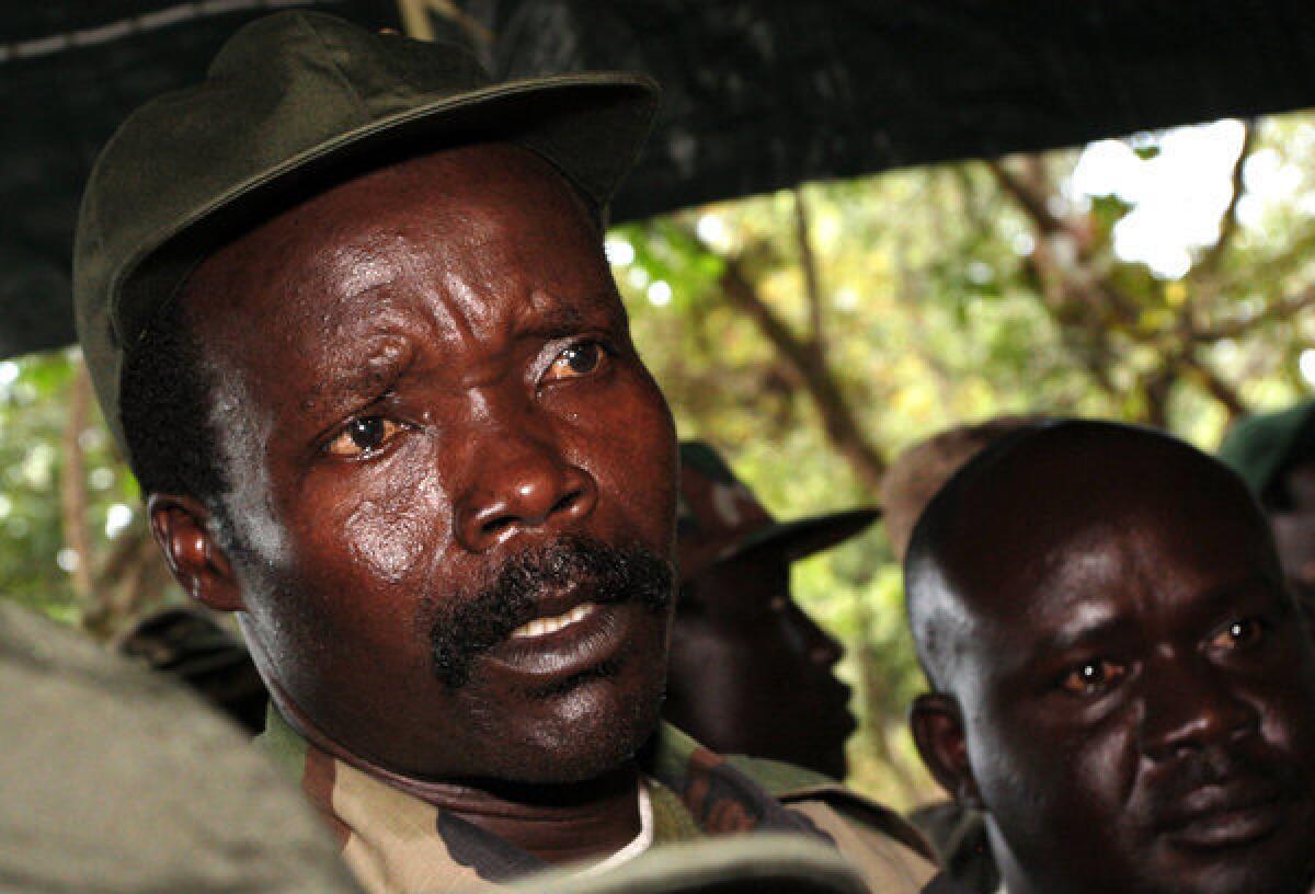 Lord's Resistance Army leader Joseph Kony, seen in a November 2006 photo, is being sought by thousands of African soldiers under U.S. Special Forces guidance, but he remains elusive and dangerous in his remote refuge in the Democratic Republic of Congo.