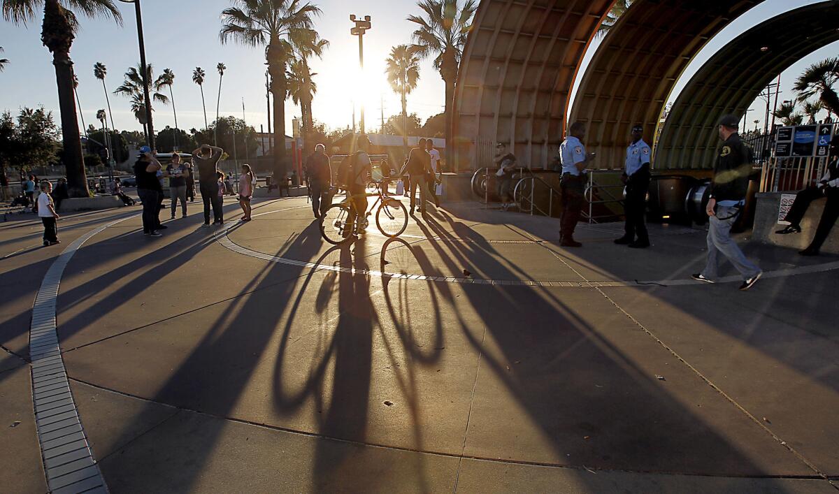 The stretch of Lankershim Boulevard in North Hollywood that includes the Metro station and various theater companies and clubs has blossomed over the years.