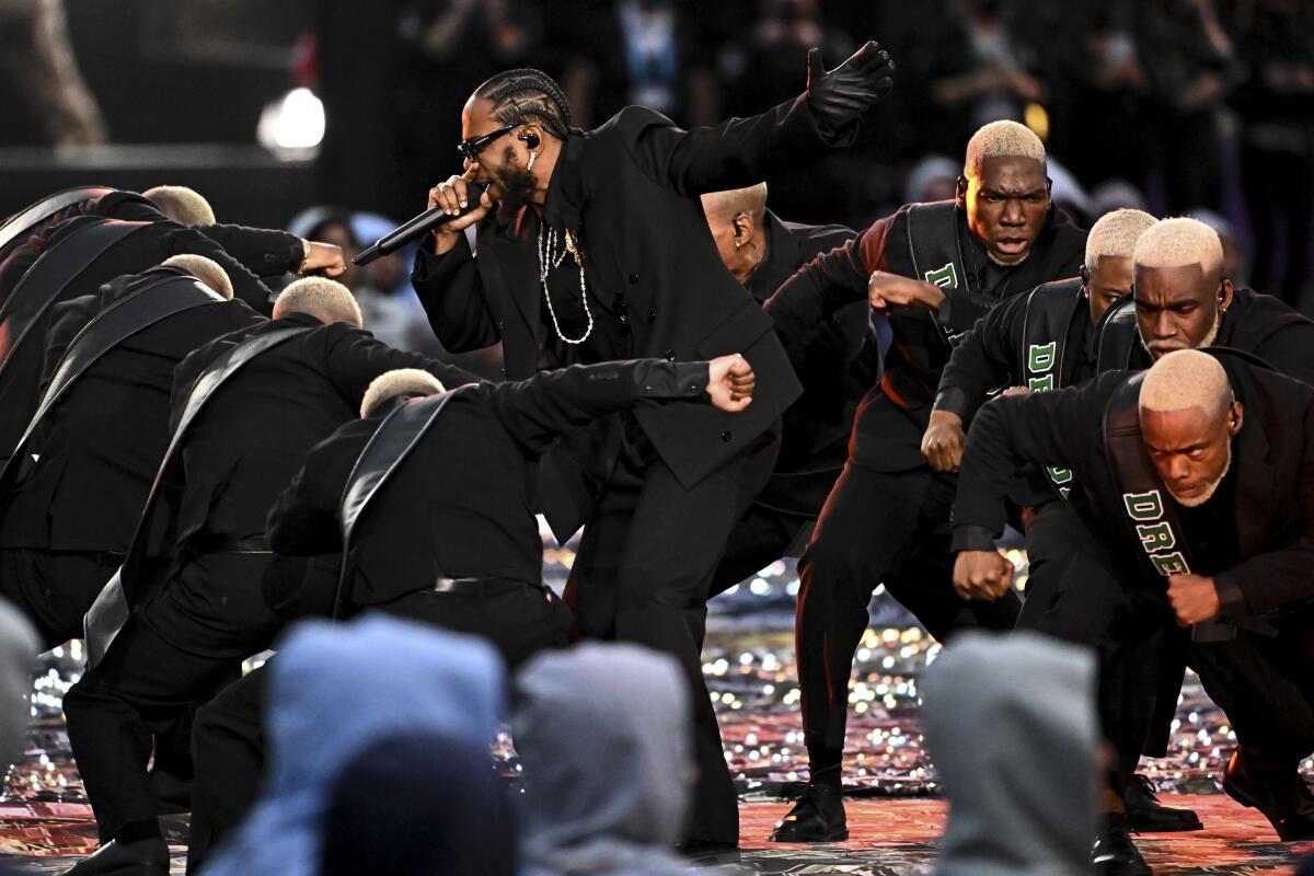 Dr. Dre leads electrifying Super Bowl 2022 halftime show - Los Angeles Times