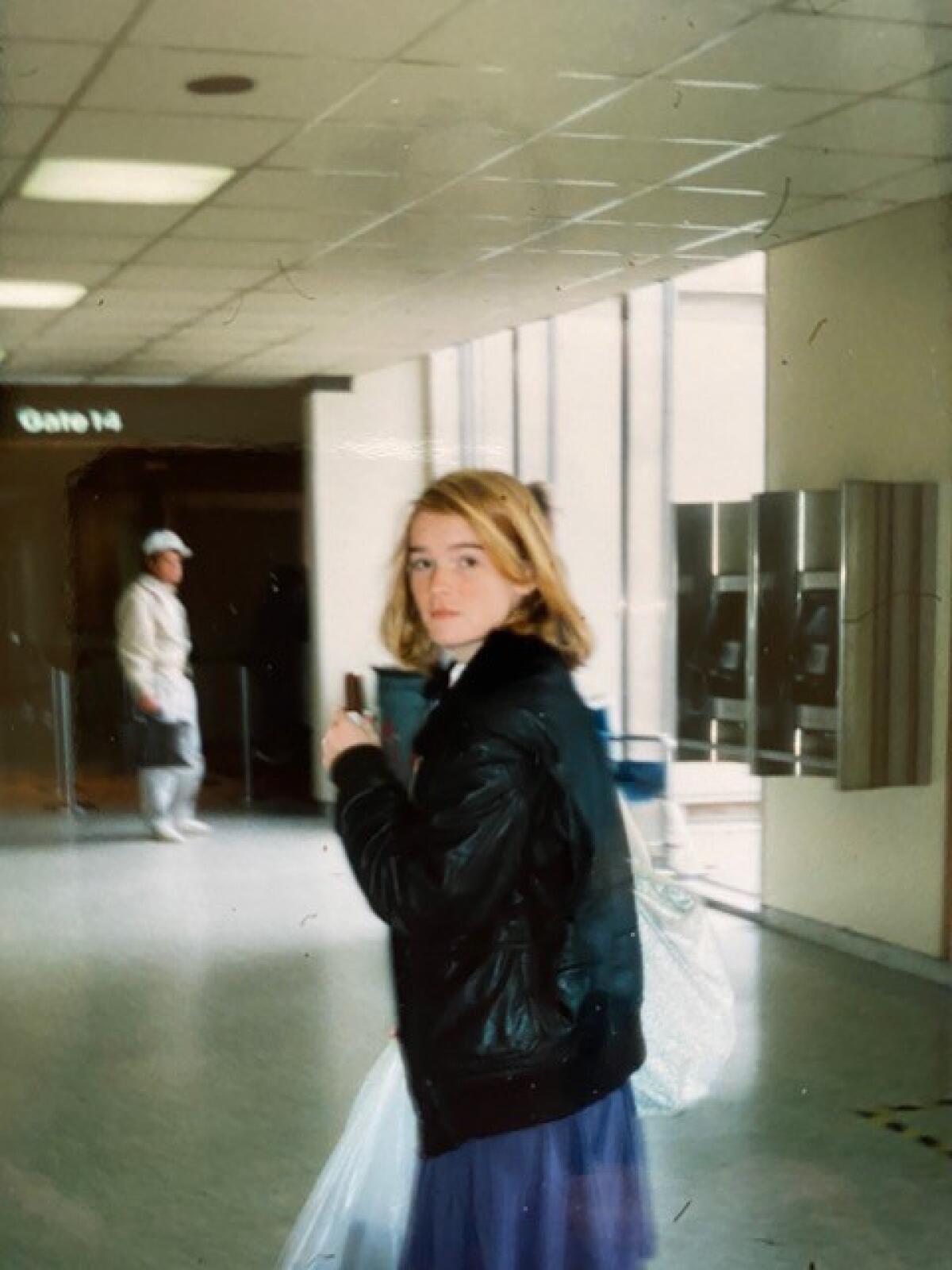 Crawford at age 14, a year before her assault occurred.