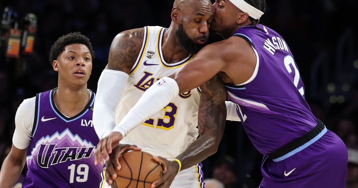 Les Lakers battent Jazz et ouvrent les séries éliminatoires à domicile contre Houston