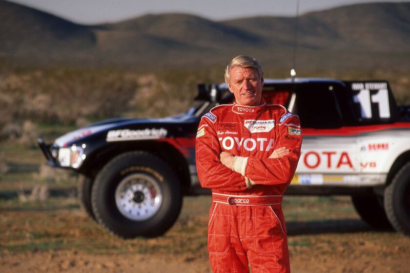 November, 1998. Ivan Stewart finished 1st in the Trophy Truck class driving his MCI WorldCom/PPI-prepared Toyota Trophy-Truck powered by a Toyota Tundra Racing V8.
