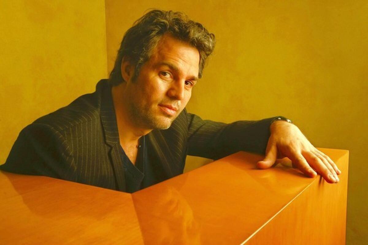 Actor Mark Ruffalo, at WKT Public Relations in Beverly Hills, is a surprise visitor in "The Kids Are All Right."