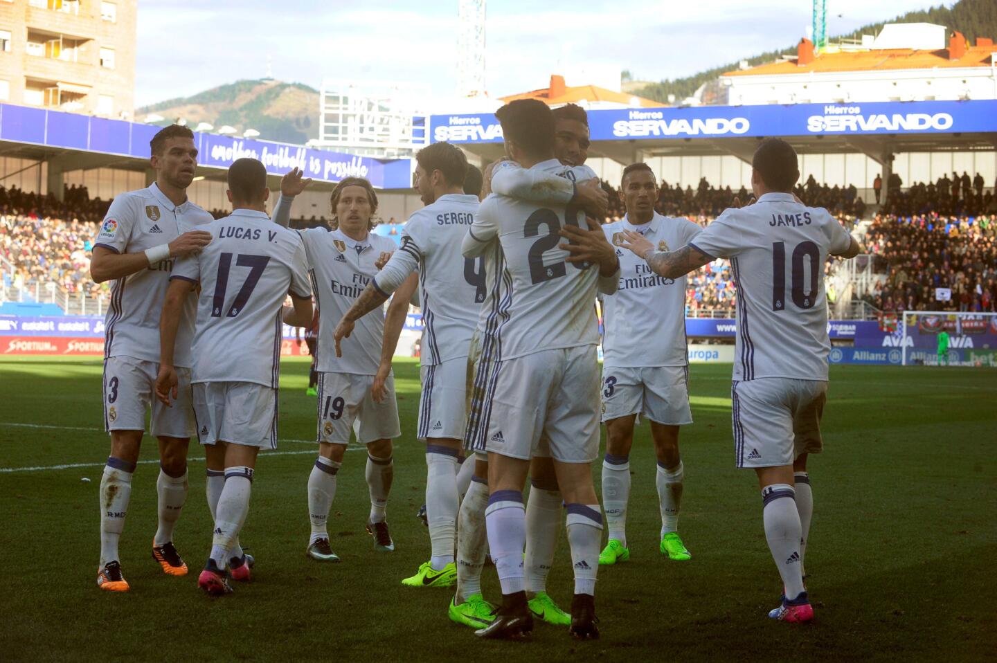 Football Soccer -Eibar v Real Madrid - Spanish Liga Santander