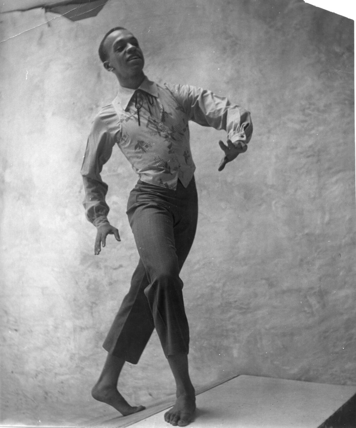 In his late teens, Donald McKayle entered the New York dance world as a dancer, costume designer and fledgling choreographer. In 1950 he appeared in "Creole Afternoon"; his costume was sewn by an aunt.