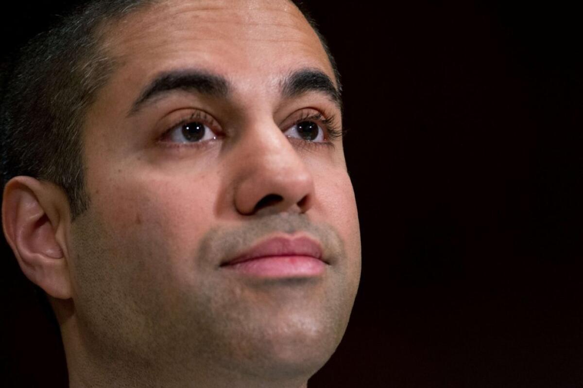 FCC Commissioner Ajit Pai extended an olive branch to broadcasters.