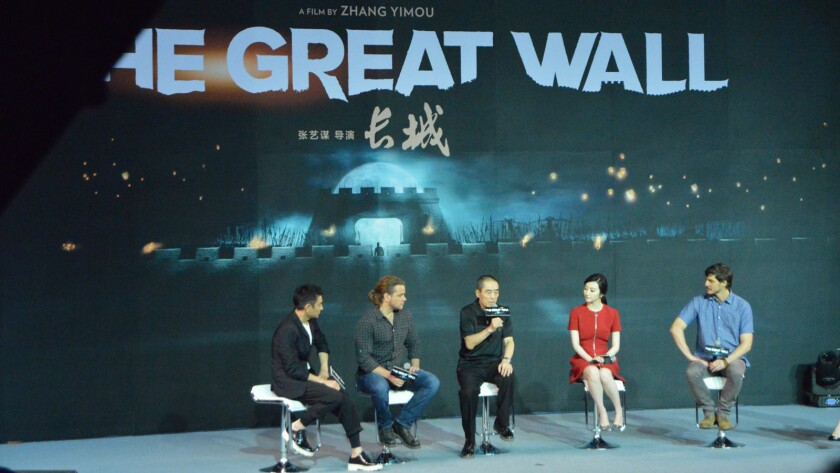 With 150 Million Great Wall Legendary Aims To Bridge U S China Film Gap Los Angeles Times